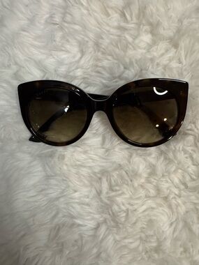 Gucci Dark Brown Cat Eye Sunglasses
